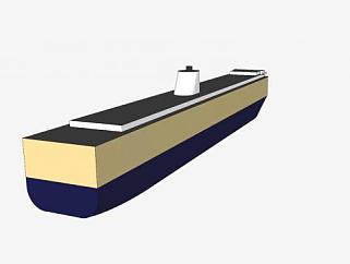 运载货船轮船<em>SU模型</em>下载_sketchup草图大师SKP模型
