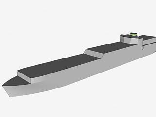 简易车辆货船SU模型下载_sketchup草图大师SKP模型