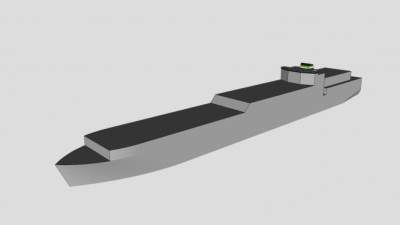 简易车辆货船SU模型下载_sketchup草图大师SKP模型