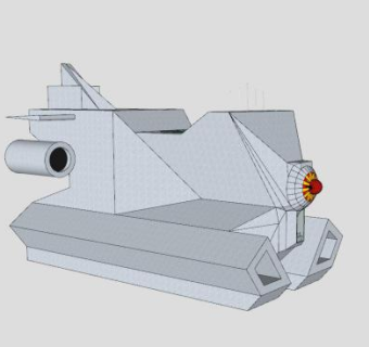 飞船SU模型下载_sketchup草图大师SKP模型