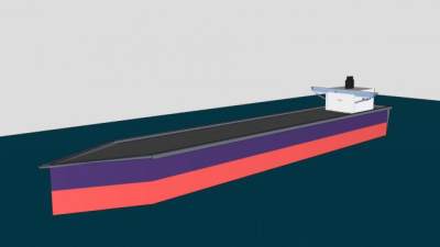 油轮船舶SU模型下载_sketchup草图大师SKP模型