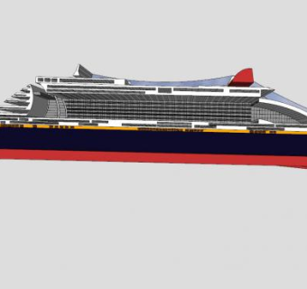 大型船舶船舱SU模型下载_sketchup草图大师SKP模型