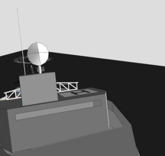 下沉的货船SU模型下载_sketchup草图大师SKP模型