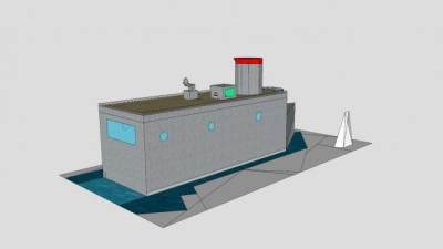 破冰船SU模型下载_sketchup草图大师SKP模型