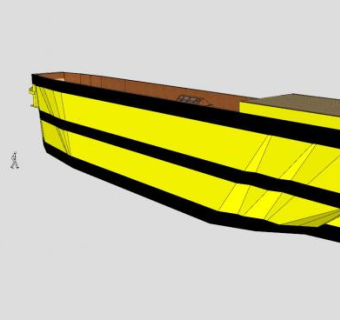 幽灵船SU模型下载_sketchup草图大师SKP模型
