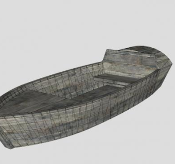 木舟楫SU模型下载_sketchup草图大师SKP模型