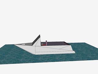 <em>海上</em>滑行艇SU模型下载_sketchup草图大师SKP模型
