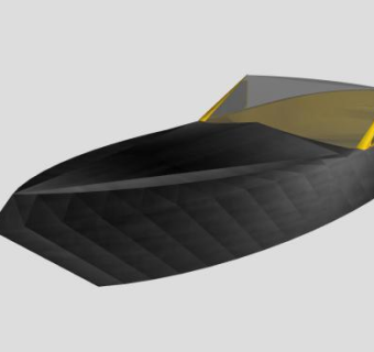 小船SU模型下载_sketchup草图大师SKP模型