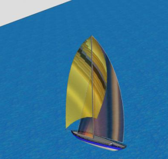 赛艇SU模型下载_sketchup草图大师SKP模型