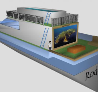 航海休闲游艇SU模型下载_sketchup草图大师SKP模型