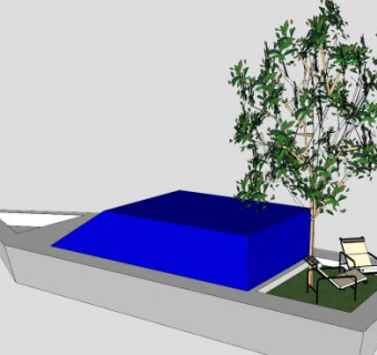 普通游艇SU模型下载_sketchup草图大师SKP模型