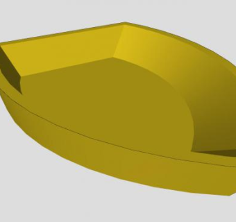 普通老式木船SU模型下载_sketchup草图大师SKP模型