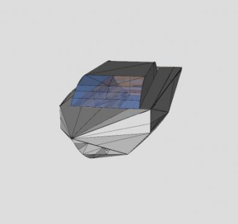 船艇外形构造SU模型下载_sketchup草图大师SKP模型