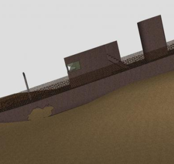 遇难船SU模型下载_sketchup草图大师SKP模型