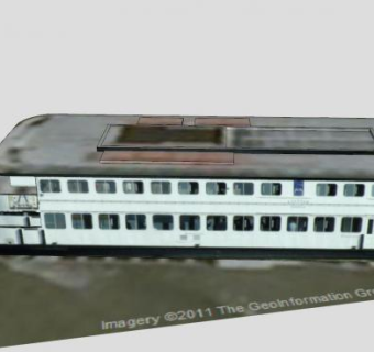 伦敦渡轮船舶SU模型下载_sketchup草图大师SKP模型