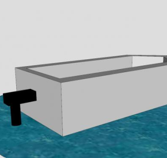 汽艇草图SU模型下载_sketchup草图大师SKP模型