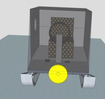 雪地用车草图SU模型下载_sketchup草图大师SKP模型