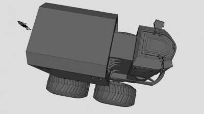 货车模架SU模型下载_sketchup草图大师SKP模型