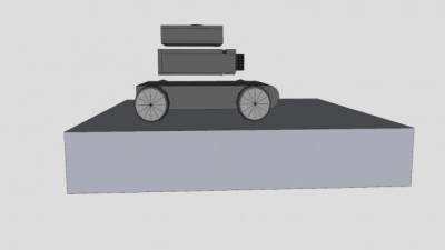 火焰喷射器车辆SU模型下载_sketchup草图大师SKP模型