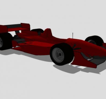 印第安纳波利斯500赛车SU模型下载_sketchup草图大师SKP模型