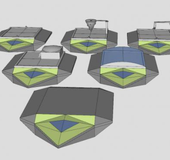 多种多用途车辆SU模型下载_sketchup草图大师SKP模型