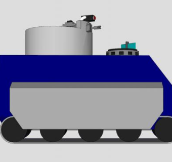 轻型运输车SU模型下载_sketchup草图大师SKP模型