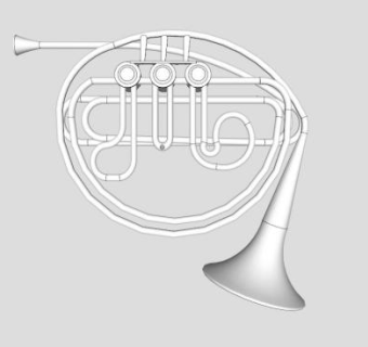 银色法国号SU模型下载_sketchup草图大师SKP模型