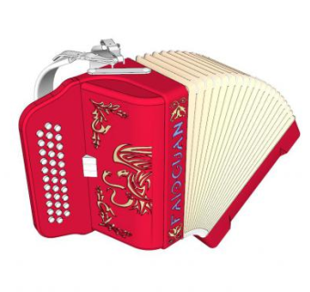 粉色手风琴SU模型下载_sketchup草图大师SKP模型