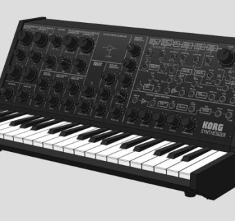 音乐合成器SU模型下载_sketchup草图大师SKP模型