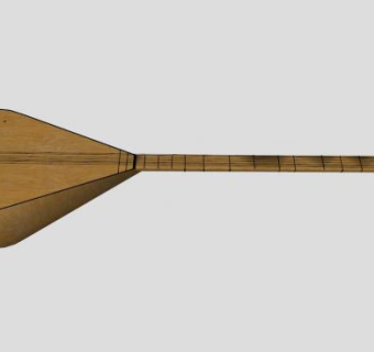 乌德琴SU模型下载_sketchup草图大师SKP模型