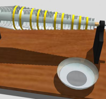 玻璃琴SU模型下载_sketchup草图大师SKP模型