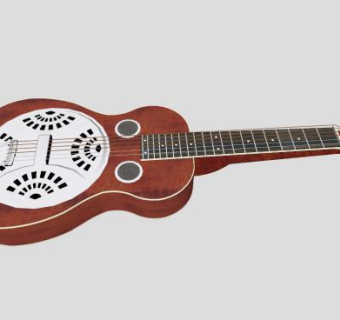 谐振器吉他SU模型下载_sketchup草图大师SKP模型