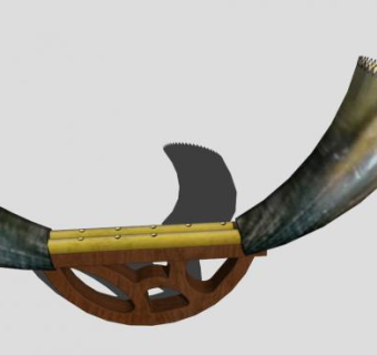 单簧管号角SU模型下载_sketchup草图大师SKP模型