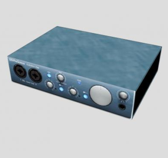 介绍音箱USB乐器SU模型下载_sketchup草图大师SKP模型