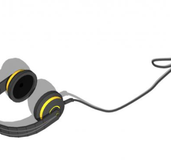 耳机听筒SU模型下载_sketchup草图大师SKP模型