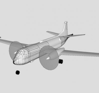 双螺旋翼飞机SU模型下载_sketchup草图大师SKP模型