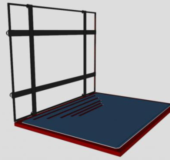 暗室画架SU模型下载_sketchup草图大师SKP模型