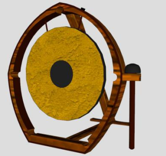 美术创意画架SU模型下载_sketchup草图大师SKP模型