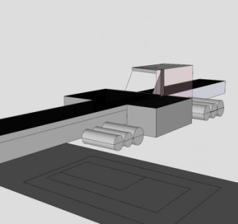 简易飞机面板SU模型下载_sketchup草图大师SKP模型