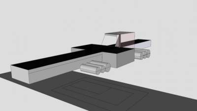 简易飞机面板SU模型下载_sketchup草图大师SKP模型