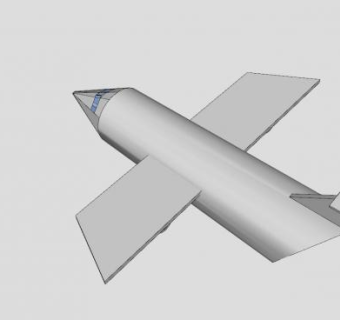 喷气飞机SU模型下载_sketchup草图大师SKP模型