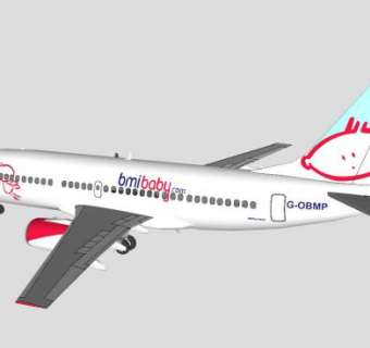 英国英伦航空客机SU模型下载_sketchup草图大师SKP模型