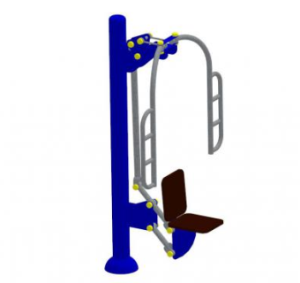 公用健身户外设备SU模型下载_sketchup草图大师SKP模型