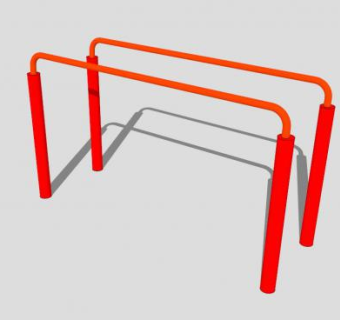 健康平衡设备SU模型下载_sketchup草图大师SKP模型