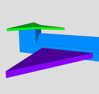 几何体飞机SU模型下载_sketchup草图大师SKP模型