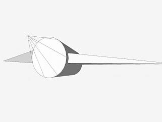 几何体<em>飞机</em>面板SU模型下载_sketchup草图大师SKP模型