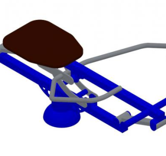 划船机器材SU模型下载_sketchup草图大师SKP模型