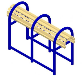 健身房站器材SU模型下载_sketchup草图大师SKP模型