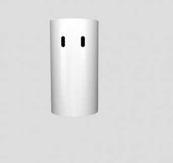 白色拳击沙袋SU模型下载_sketchup草图大师SKP模型