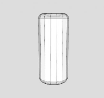 条纹拳击沙袋SU模型下载_sketchup草图大师SKP模型